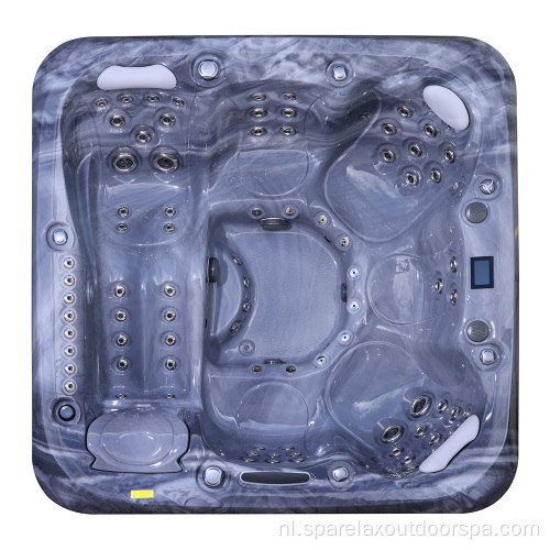 Luxe buitenmassage whirlpool bad spa hut tub